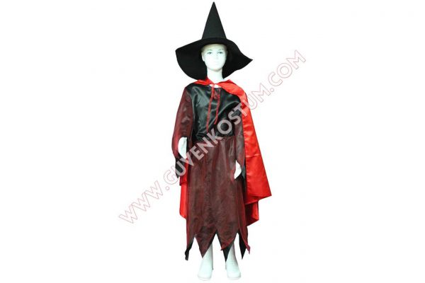 Pelerinli Cadı Kostümü
