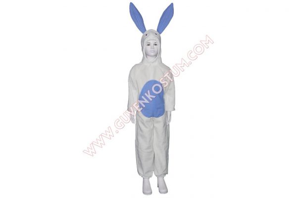 Tavşan Kostümü Mavi